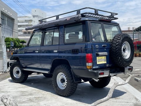 ランドクルーザー70　LX　バックビュー